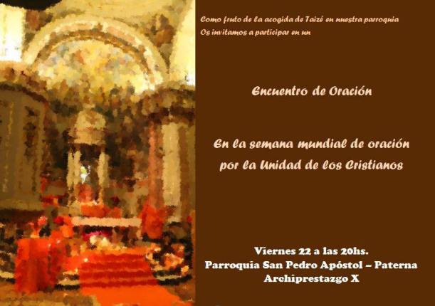 Oración Ecuménica