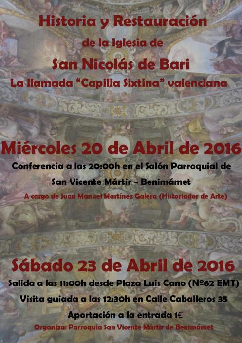 cartel visita san nicolas