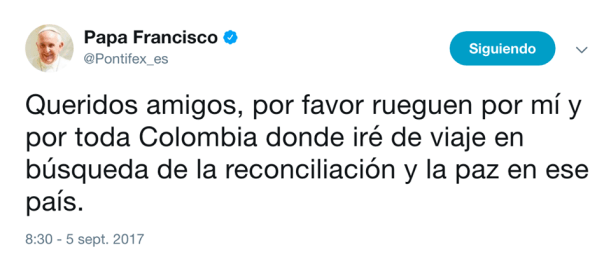 Oración Colombia