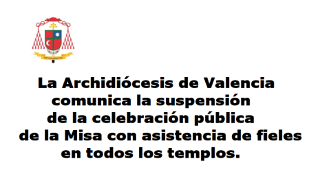 Suspensión Eucaristía