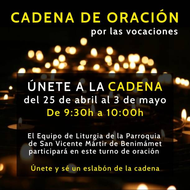 Cadena de Oracion Vocaciones